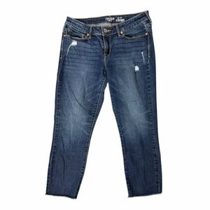 Denizen from Levi's Low RiseStraight Leg Jeans - Dark Indigo with Fading